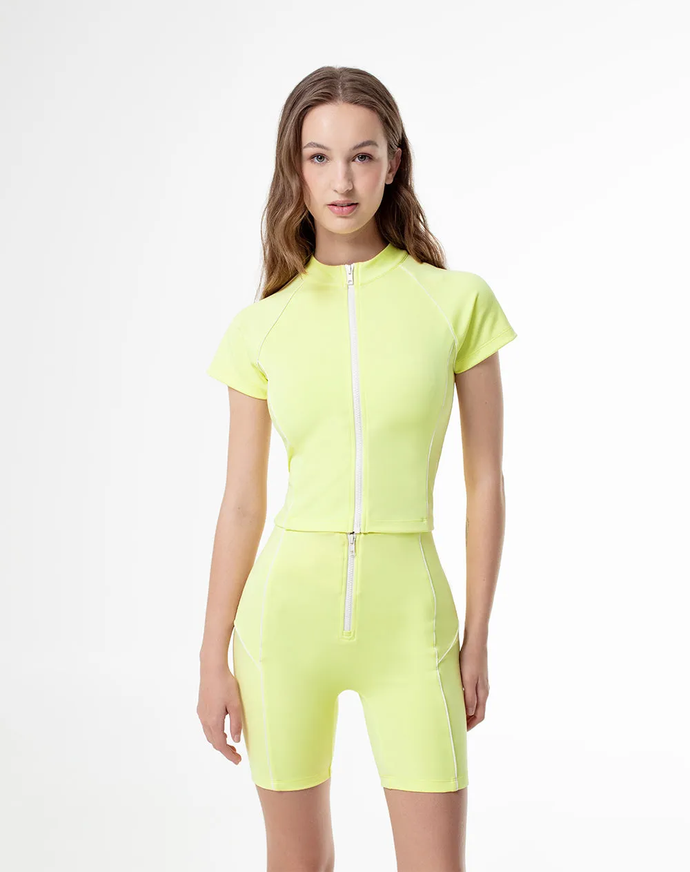 Camiseta slim fit manga corta verde sold by Gef product image thumbnail 3