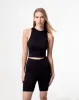 Camiseta fitted fit negra sold by Gef