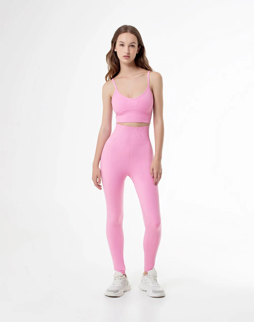 Top en tiras delgadas soporte medio rosado sold by Gef product image thumbnail 4