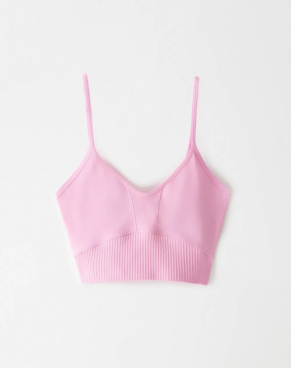 Top en tiras delgadas soporte medio rosado sold by Gef product image thumbnail 5