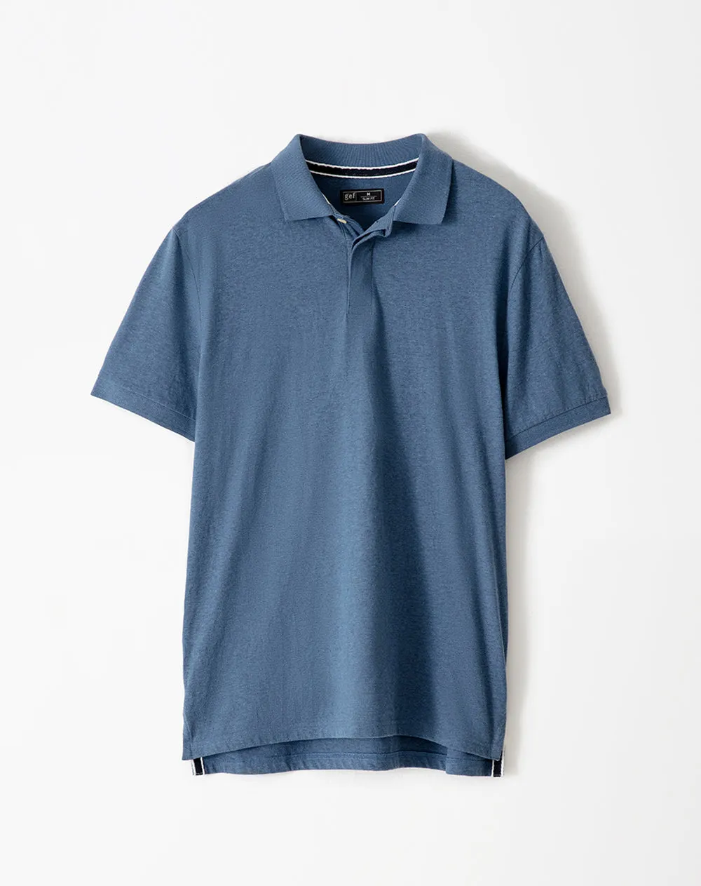 Polo slim algodón azul hombre sold by Gef product image thumbnail 5