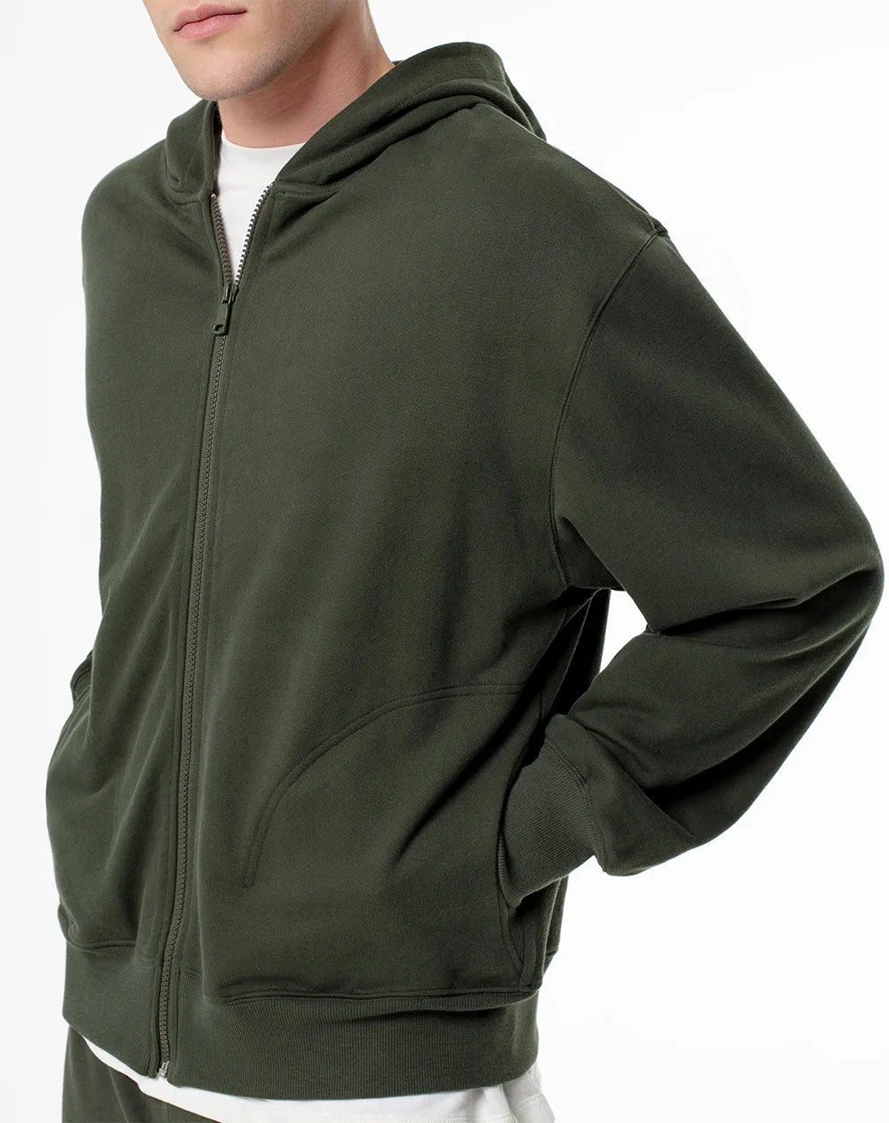 Chaqueta regular algodón verde hombre sold by Gef product image thumbnail 3