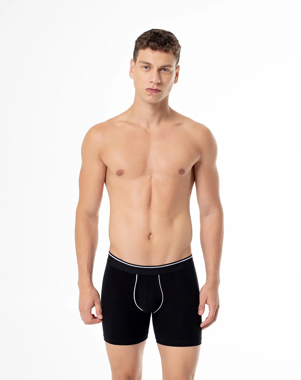 Bóxer medio semaless negro sold by Gef