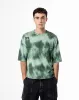 Camiseta fit manga corta verde estampada sold by Gef