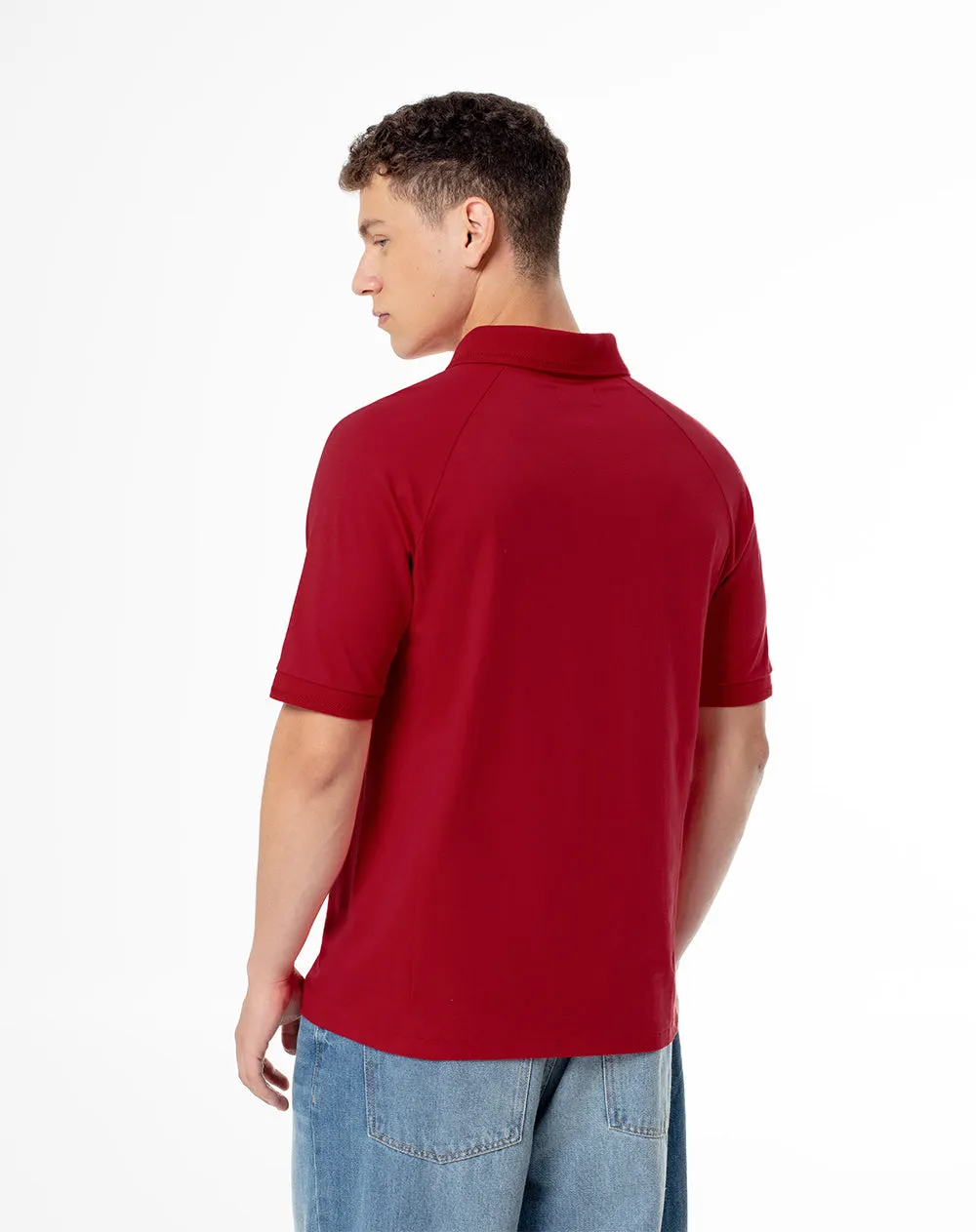 Polo regular algodón roja hombre sold by Gef product image thumbnail 2