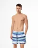 Pantaloneta azul rayas sold by Gef