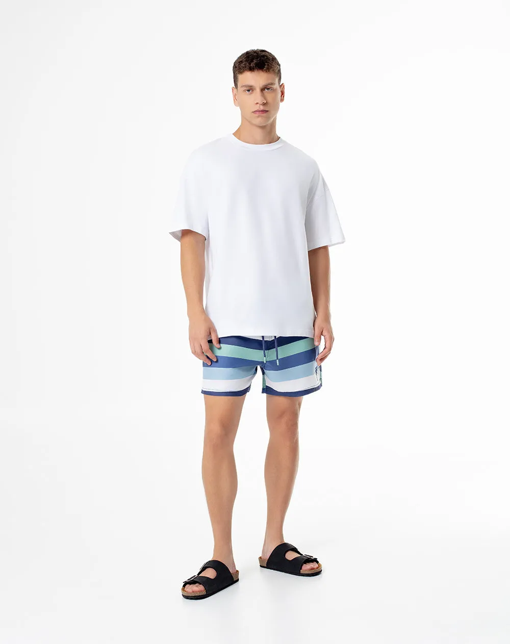 Pantaloneta de baño rayas hombre sold by Gef product image thumbnail 3