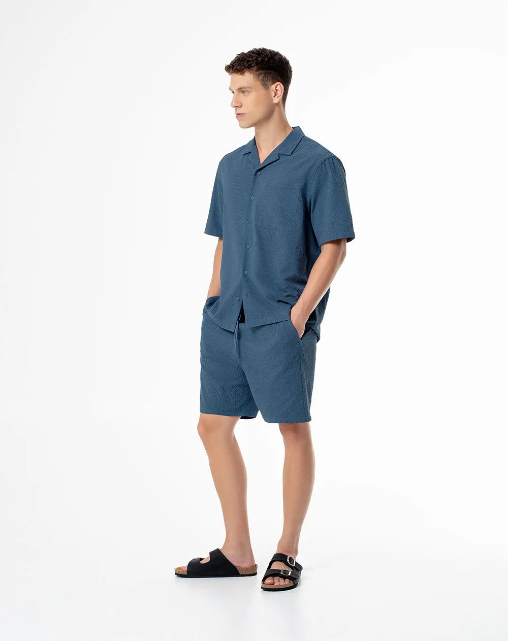 Pantaloneta de baño azul hombre sold by Gef product image thumbnail 3