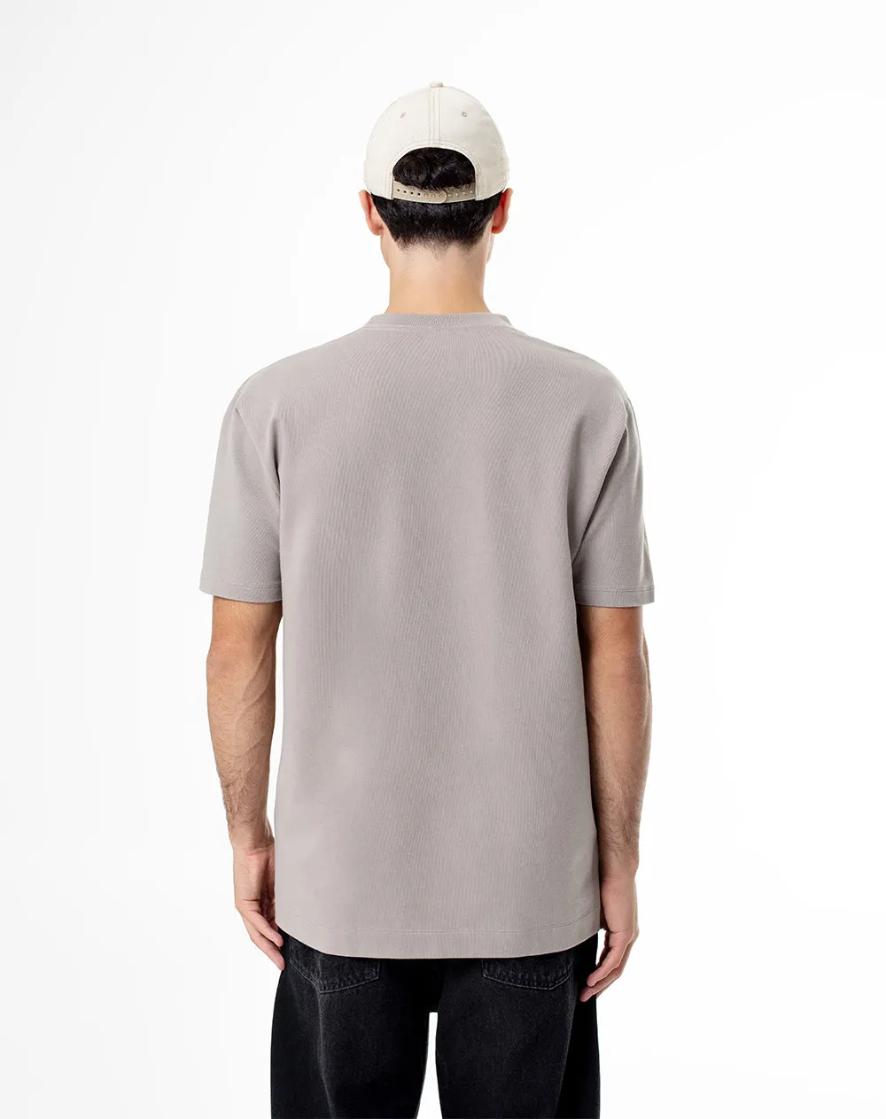 Camiseta oversize algodón café hombre sold by Gef product image thumbnail 2