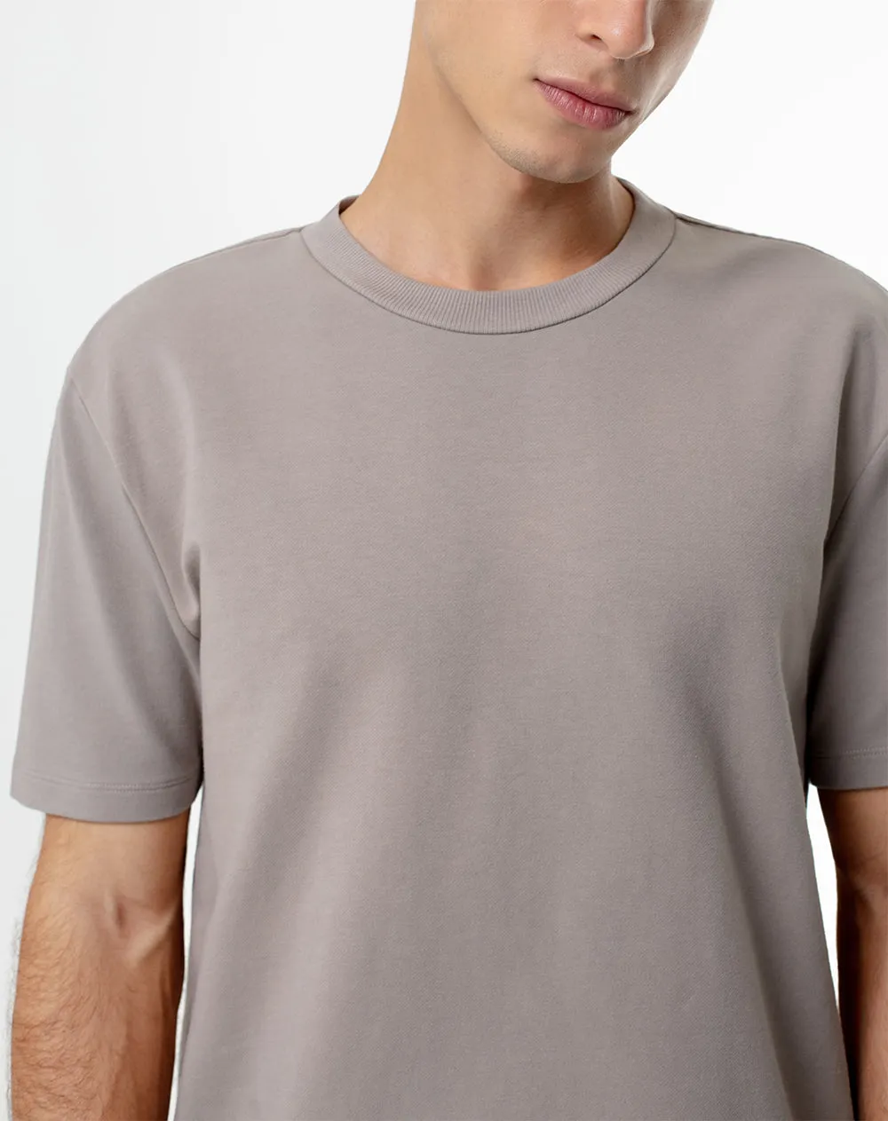 Camiseta oversize algodón café hombre sold by Gef product image thumbnail 3