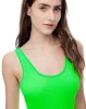 Body cuello redondo verde neon sold by Gef