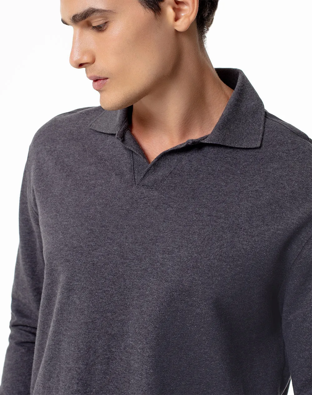 Buzo regular fit gris jaspe sold by Gef product image thumbnail 3