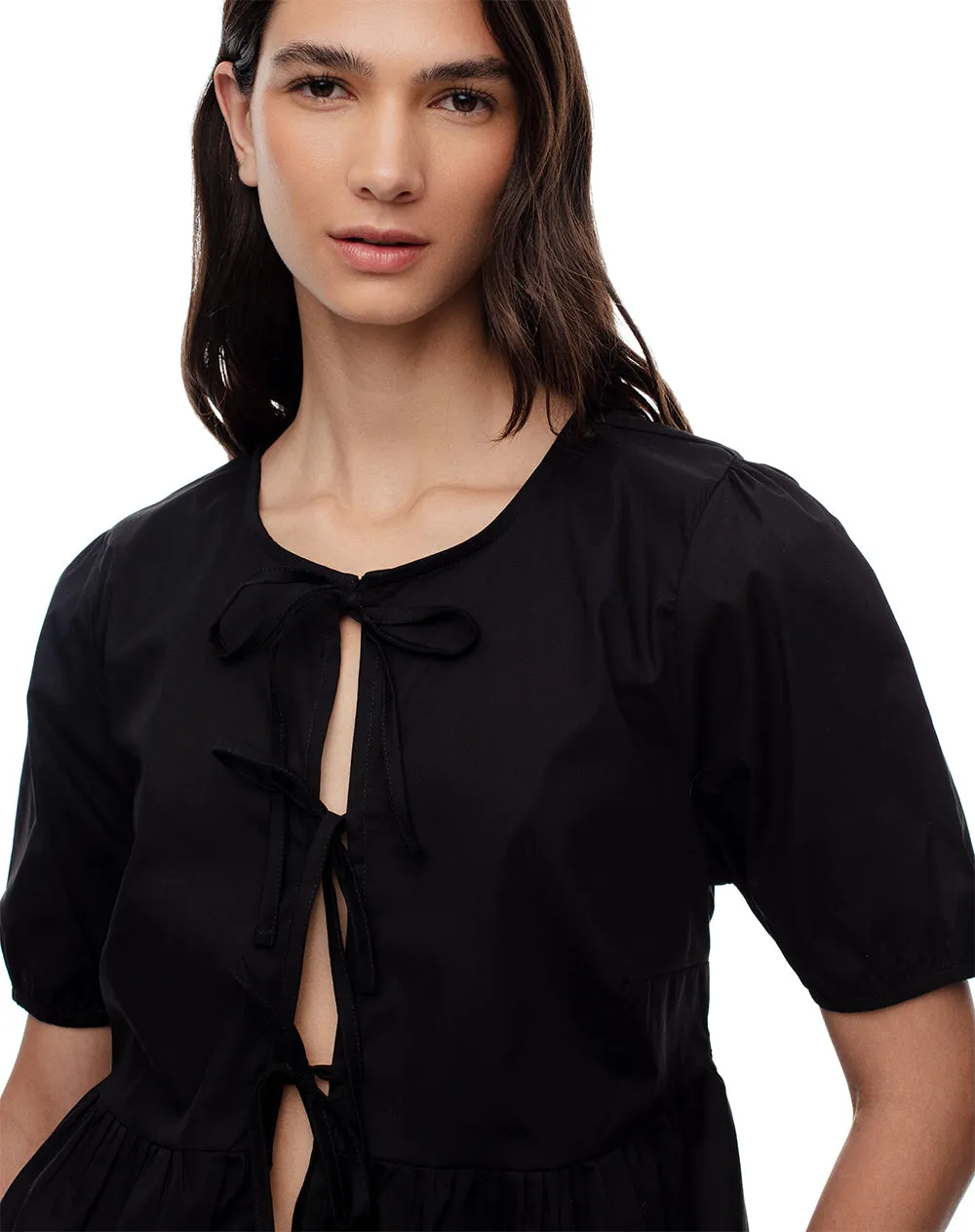 Camisa fit manga corta negra sold by Gef product image thumbnail 3