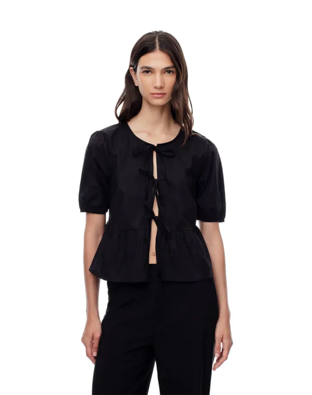 Camisa fit manga corta negra sold by Gef