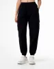 Jogger algodón sostenible negro para mujer sold by Gef
