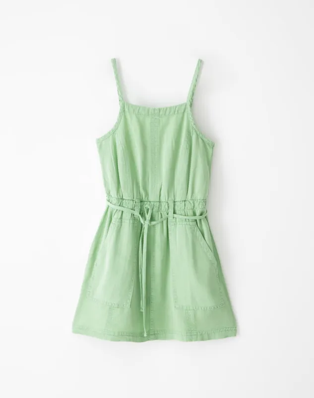 Vestido corto verde sold by Gef