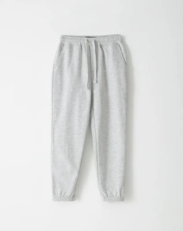 Jogger regular fit tiro medio gris jaspe sold by Gef