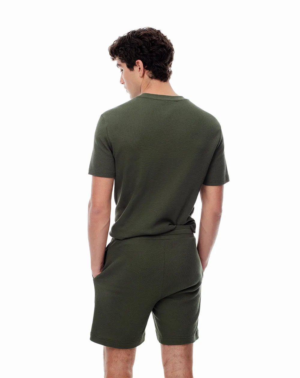 Bermuda relax algodón verde hombre sold by Gef product image thumbnail 2