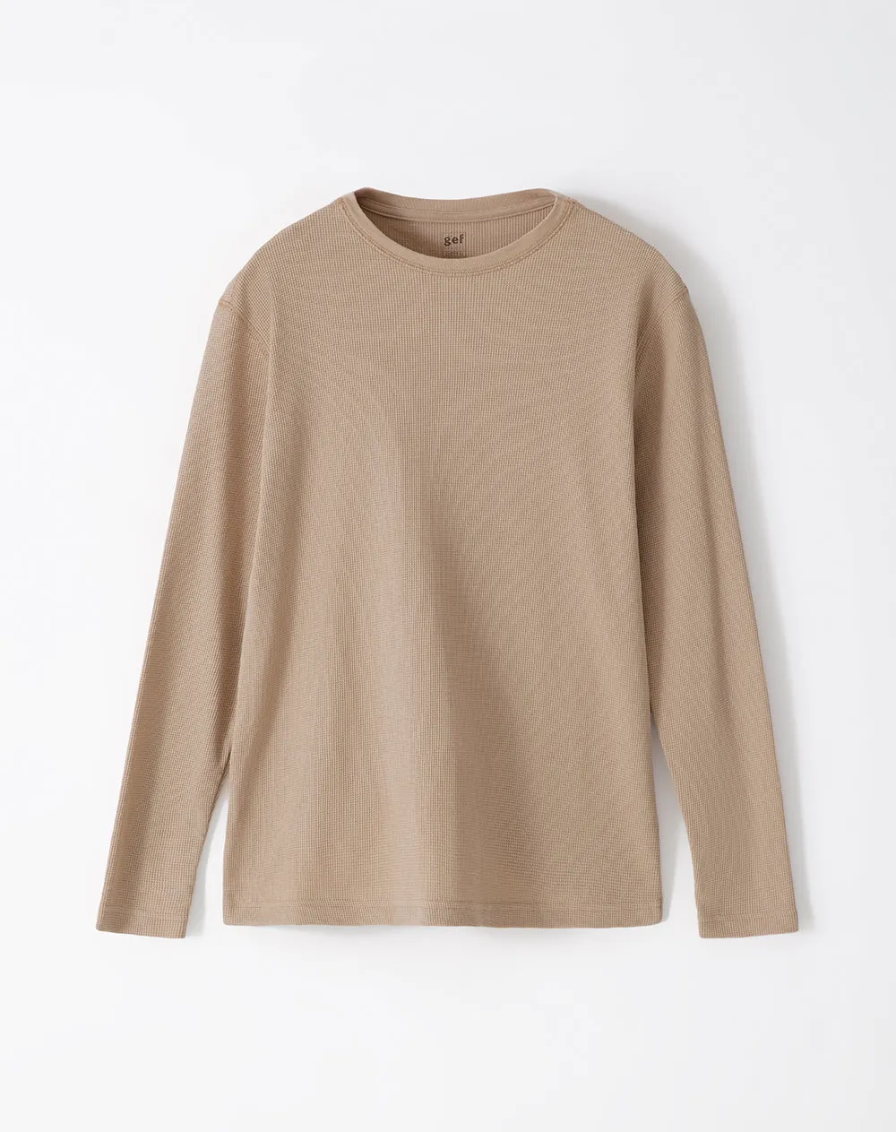 Camibuzo regular algodón caqui hombre sold by Gef