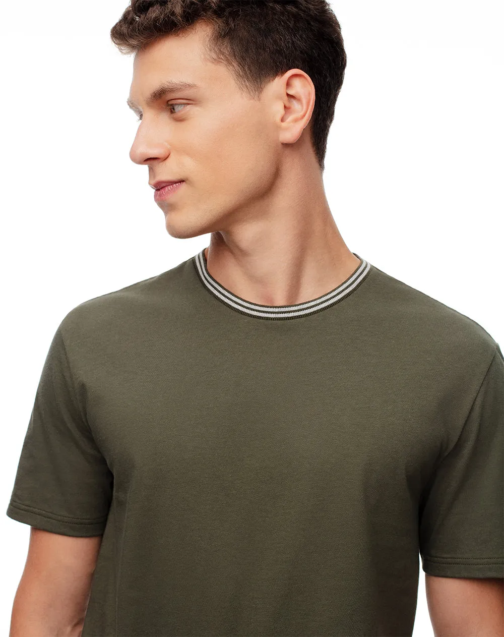 Camiseta + bermuda de pijama hombre algodón surtida sold by Gef product image thumbnail 3