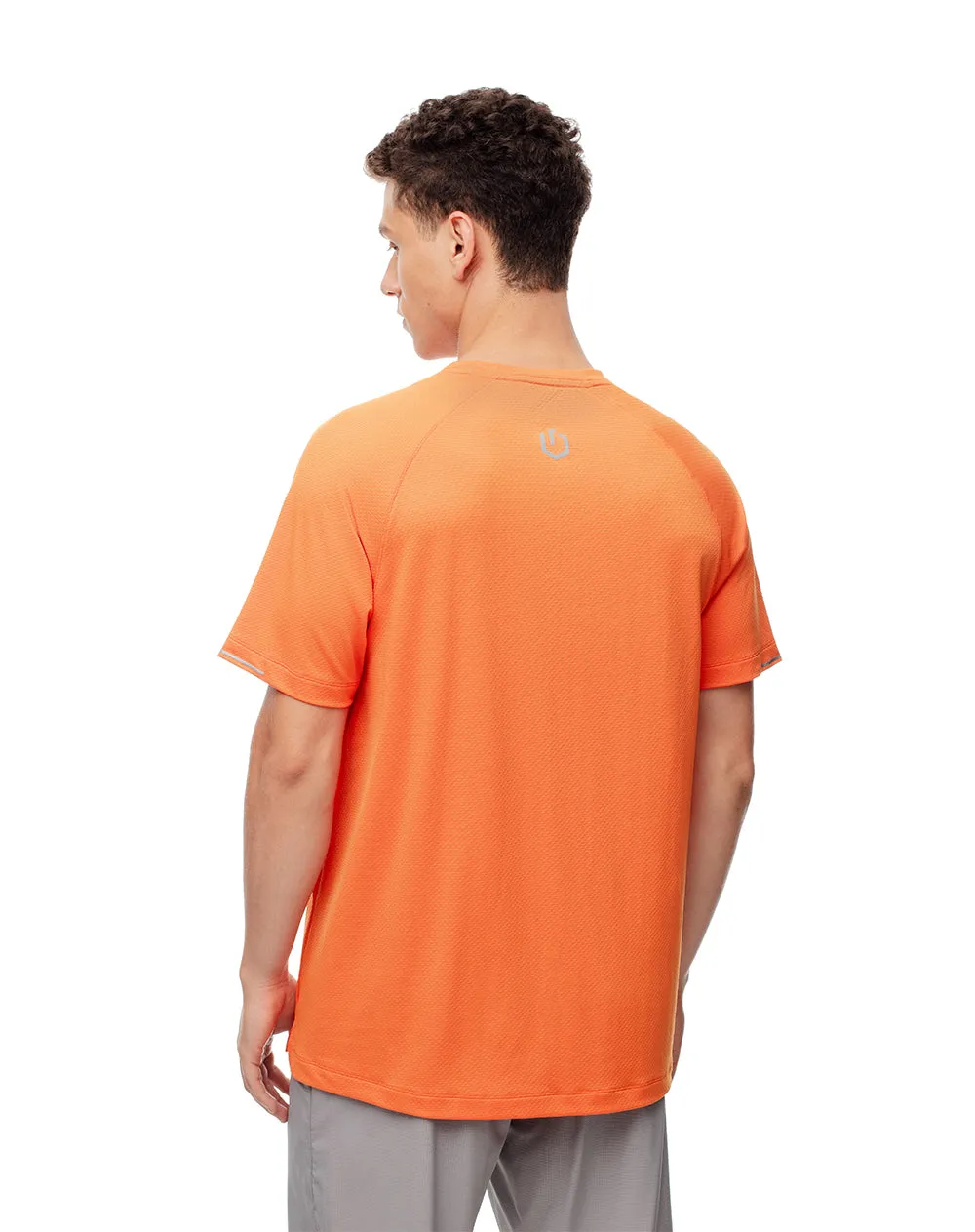 Camiseta deportiva control humedad naranja hombre sold by Gef product image thumbnail 2