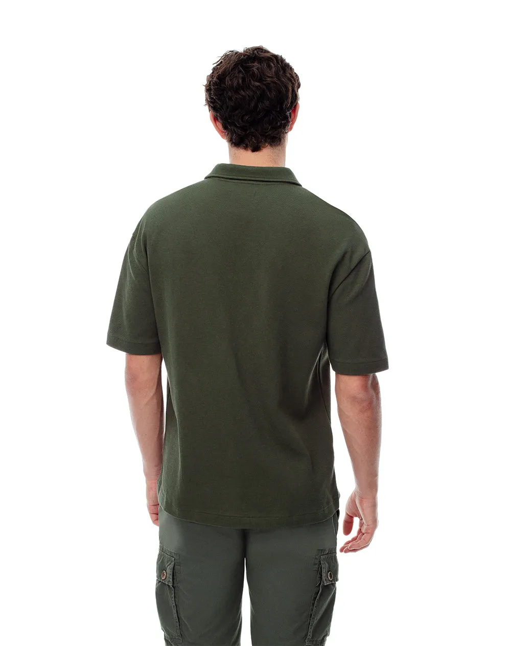 Polo regular algodón verde hombre sold by Gef product image thumbnail 2