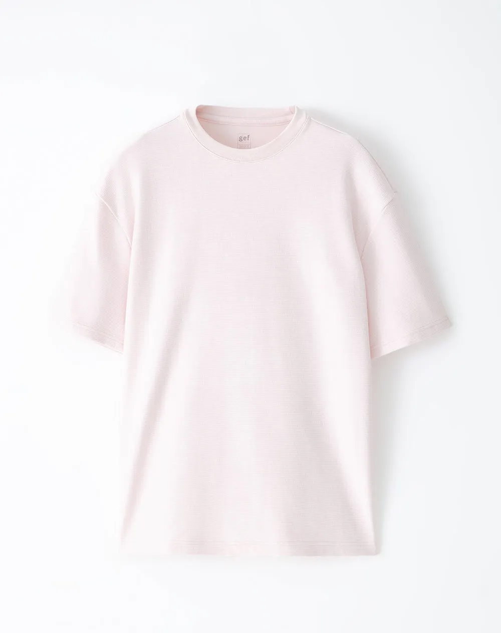 Camiseta regular fit manga corta rosa claro sold by Gef product image thumbnail 5