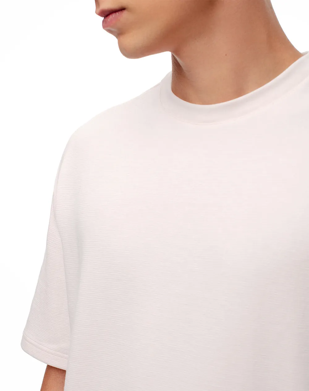 Camiseta regular fit manga corta rosa claro sold by Gef product image thumbnail 3