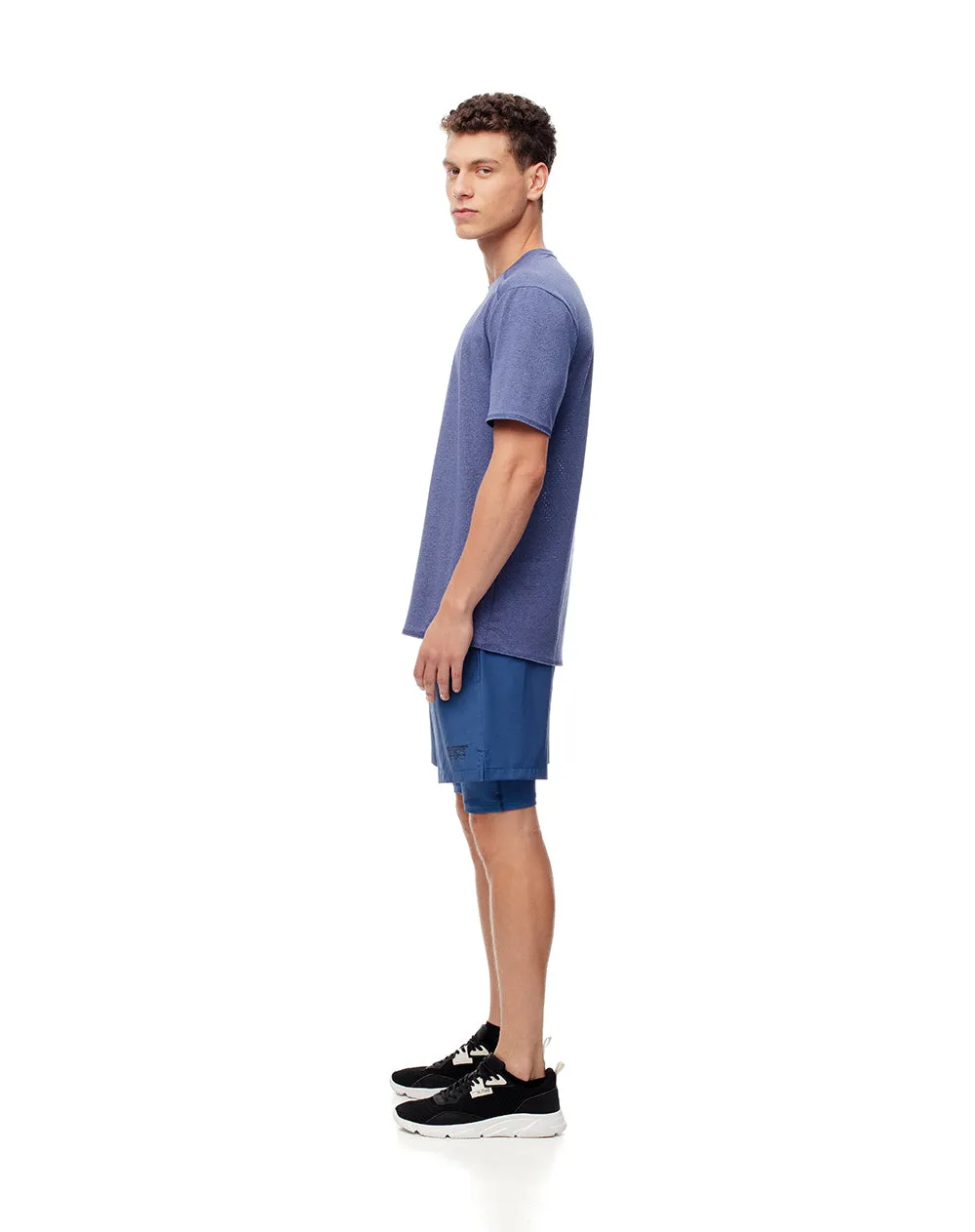 Pantaloneta deportiva ciclista interno azul hombre sold by Gef product image thumbnail 5