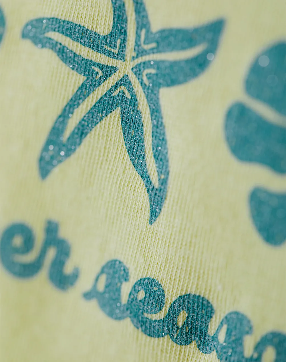 Camiseta regular algodón amarilla estamada niña sold by Gef product image thumbnail 2