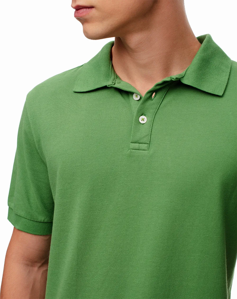 Polo slim algodón verde hombre sold by Gef product image thumbnail 4