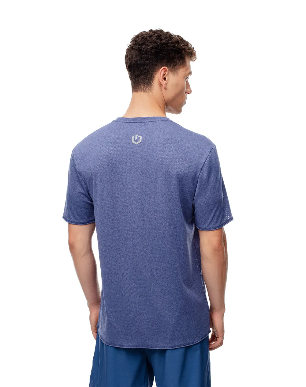 Camiseta deportiva control humedad azul hombre sold by Gef product image thumbnail 2