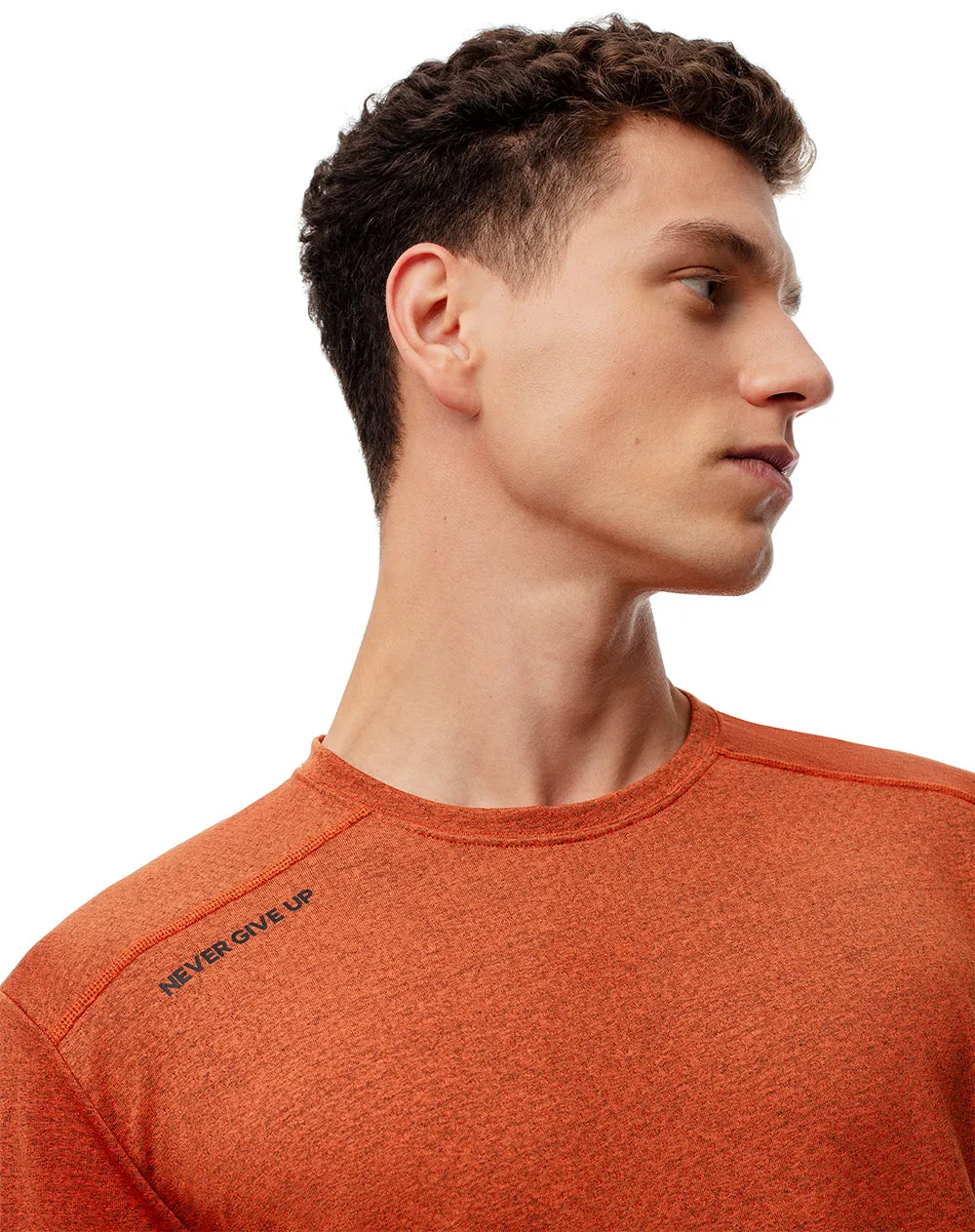 Camiseta deportiva control humedad naranja hombre sold by Gef product image thumbnail 3