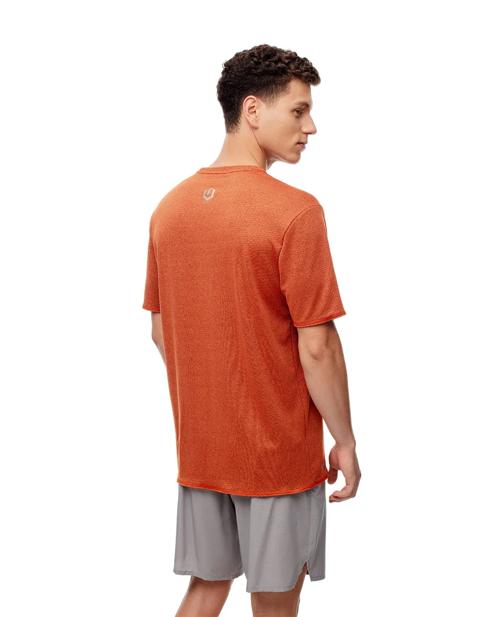 Camiseta deportiva control humedad naranja hombre sold by Gef product image thumbnail 2