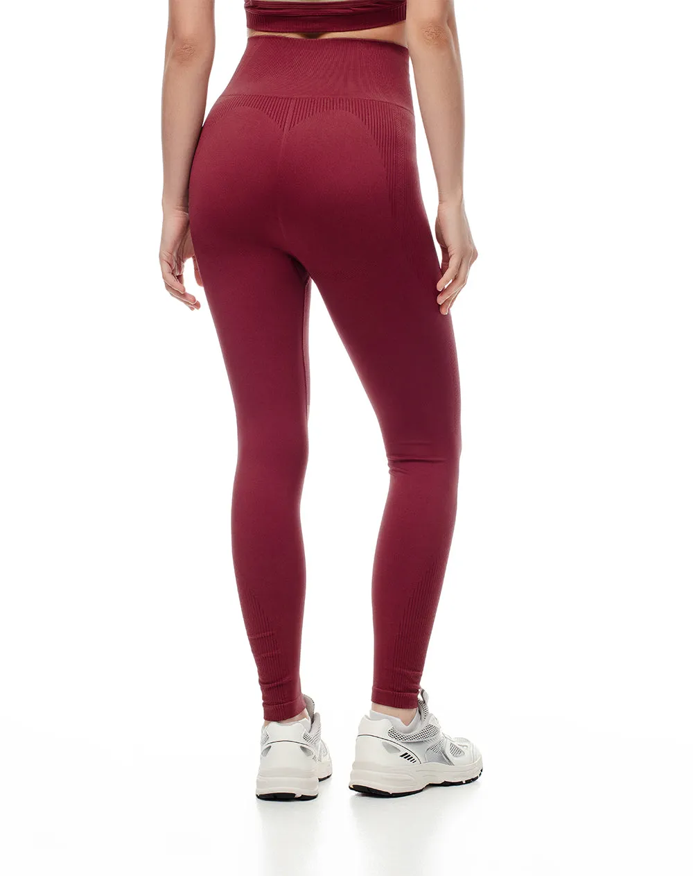 Legging deportivo seamless vino tinto mujer sold by Gef product image thumbnail 2