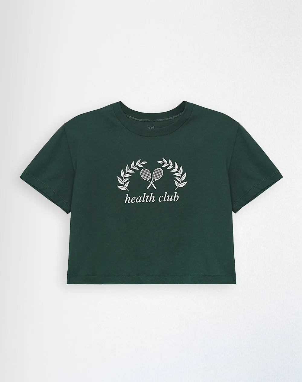 Camiseta crop regular algodón verde mujer sold by Gef product image thumbnail 5