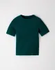 Camiseta fitted fit manga corta verde sold by Gef