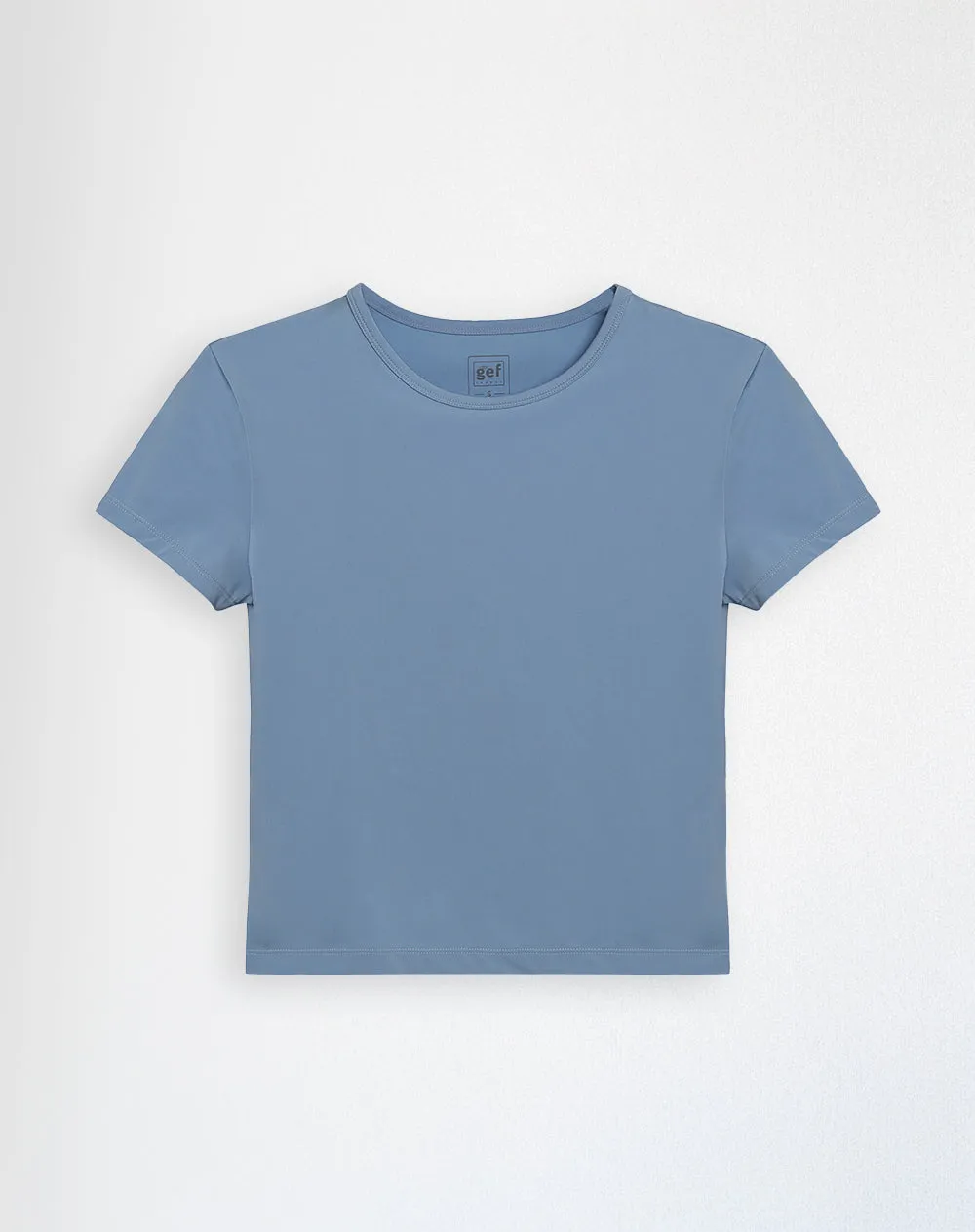 Camiseta deportiva secado rápido azul mujer sold by Gef