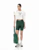 Camiseta cropped fit manga corta blanca sold by Gef