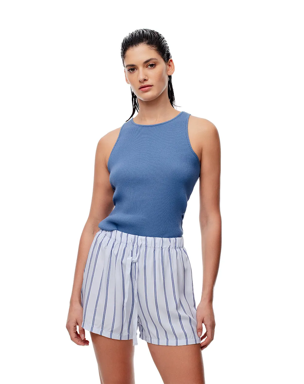 Short de pijama mujer rayas sold by Gef product image thumbnail 3