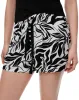 Short blanco y negro estampado sold by Gef