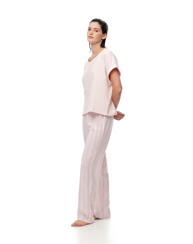 Pantalón de pijama mujer rayas sold by Gef