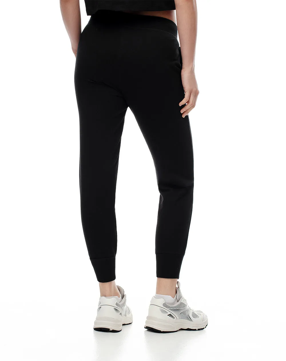 Jogger tiro medio algodón negro mujer sold by Gef product image thumbnail 2