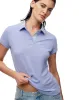 Polo slim fit lila sold by Gef