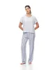 Camiseta regular fit manga corta azul sold by Gef