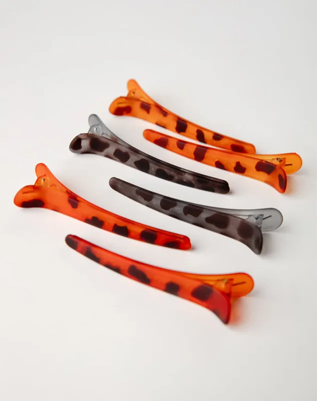 Set de ganchos para el cabello x6unds surtidos sold by Gef