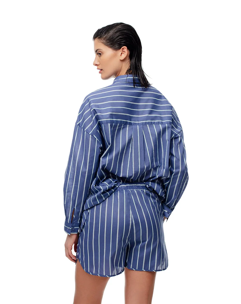 Short de pijama mujer rayas sold by Gef product image thumbnail 2