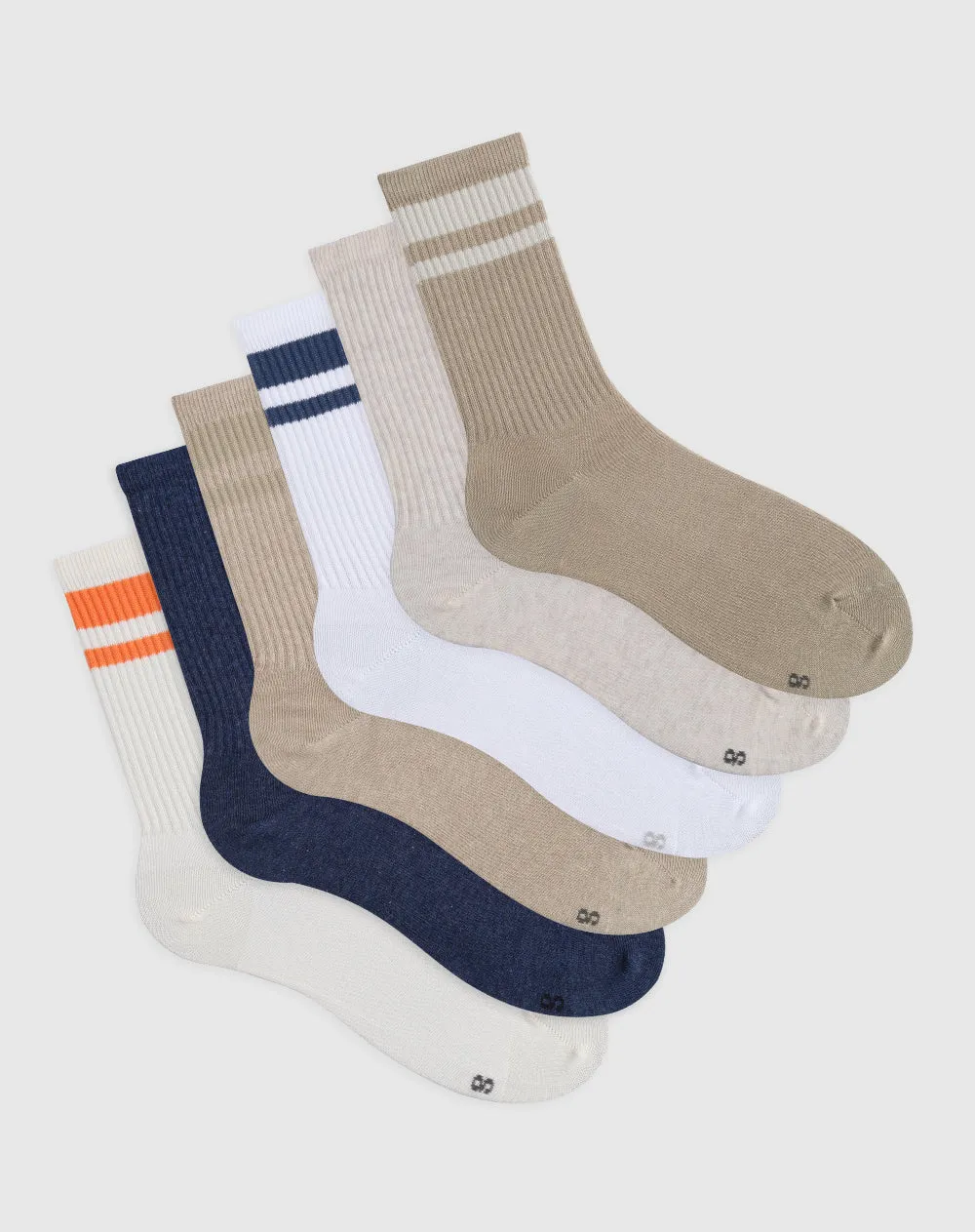 Medias hombre largas algodón pack x6 surtido sold by Gef