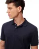 Polo slim fit azul jaspeada sold by Gef