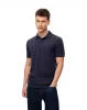 Polo slim fit azul jaspeada sold by Gef